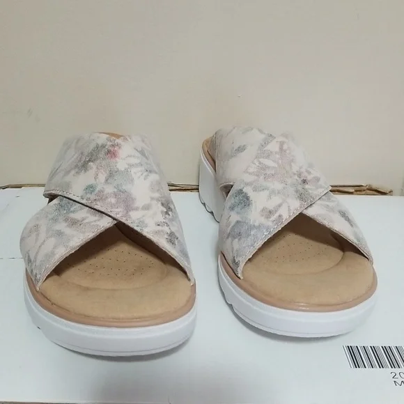 Clark Jillian Gem Slide Sandals sz 6.5 - Picture 3 of 5